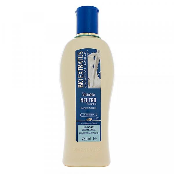 Shampoo Neutro Hidratante Proteínas Leite 250ml Bio Extratus