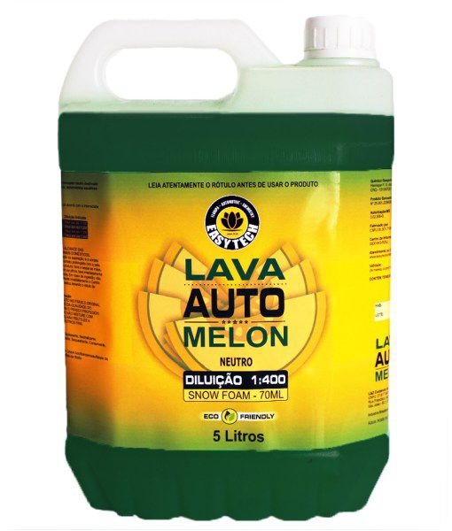 Shampoo Neutro Lava Auto Melon Ph Neutro 5lt Easytech