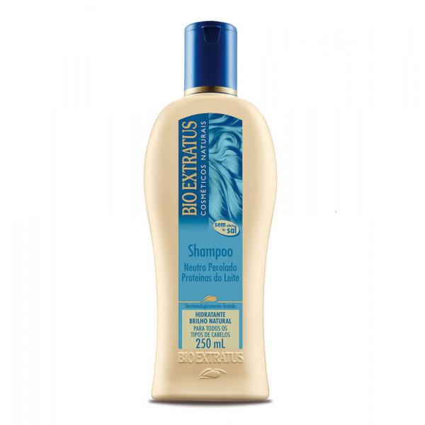 Shampoo Neutro Perolado com Proteínas do Leite 250ml - Bio Extratus
