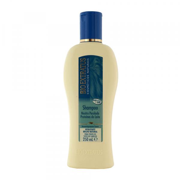 Shampoo Neutro Perolado Proteínas do Leite 250ml - Bio Extratus