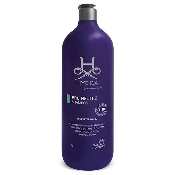 Shampoo Neutro Pet Society 1 Litro Diluição 1:10 Hydra Groomers Pro Val 06/22