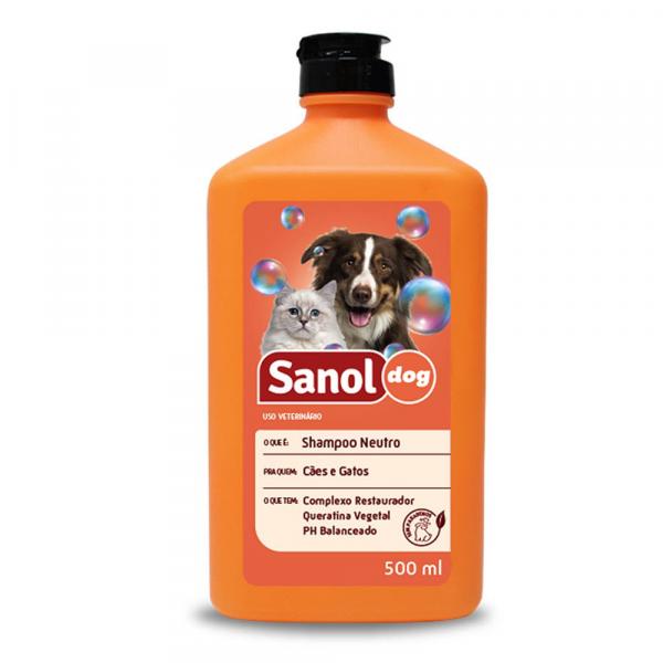 Shampoo Neutro Sanol Dog 500 Ml