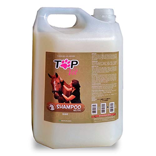Shampoo Neutro Veterinário para Equinos 5L Top Vet