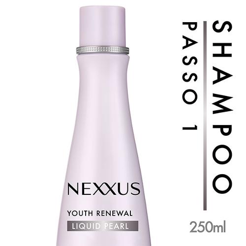 Shampoo Nexxus Youth Renewal para Cabelos Finos - Passo 1