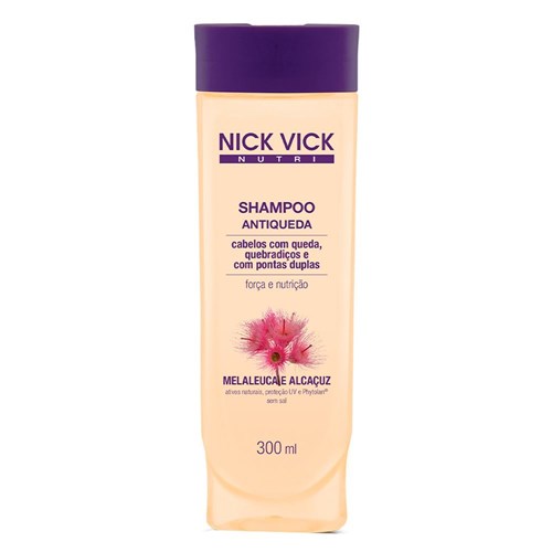 Shampoo Nick e Vick Antiqueda 300ml
