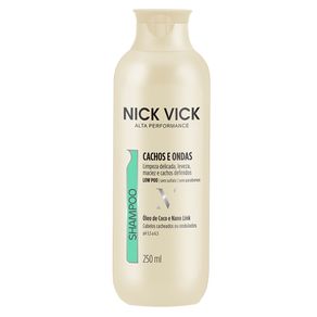 Shampoo Nick & Vick Alta Performance Cachos e Ondas 250ml