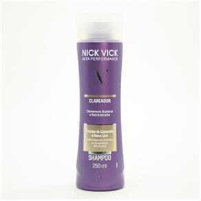Shampoo Nick Vick Alta Performance Clareador 250ml