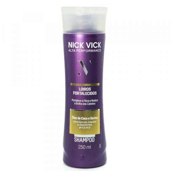 Shampoo Nick Vick Alta Performance Loiros Fortalecidos 250ml - Nick Vick
