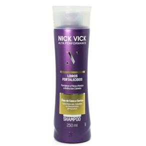Shampoo Nick Vick Alta Performance Loiros Fortalecidos 250ml