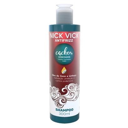 Shampoo Nick Vick Antifrizz Cachos Desejados - 300ml