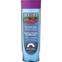 Shampoo Nick & Vick Cabelo Bonito Nutri-Hair Amora/Calêndula 300ml