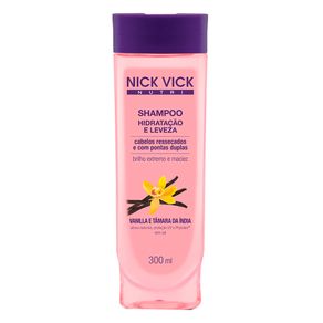 Shampoo Nick & Vick NUTRI-Hair Hidratação e Limpeza 300ml