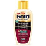 Shampoo Niely Gold Compridos + Fortes 300 Ml