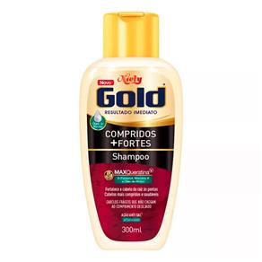 Shampoo Niely Gold Compridos + Fortes 300ml - Único
