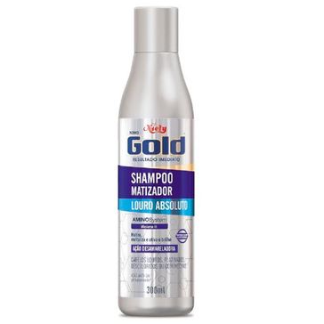 Shampoo Niely Gold Matizador Louro Absoluto 300ml