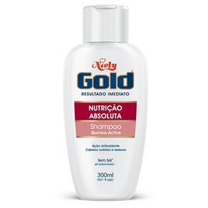 Shampoo Niely Gold Nutrição Absoluta - 300ml
