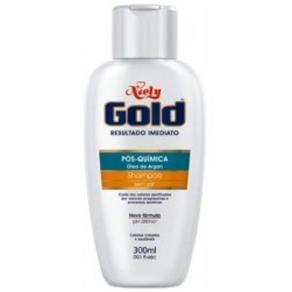 Shampoo Niely Gold Pós Química 300Ml