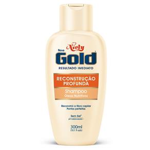 Shampoo Niely Gold Reconstrução Profunda - 300ml