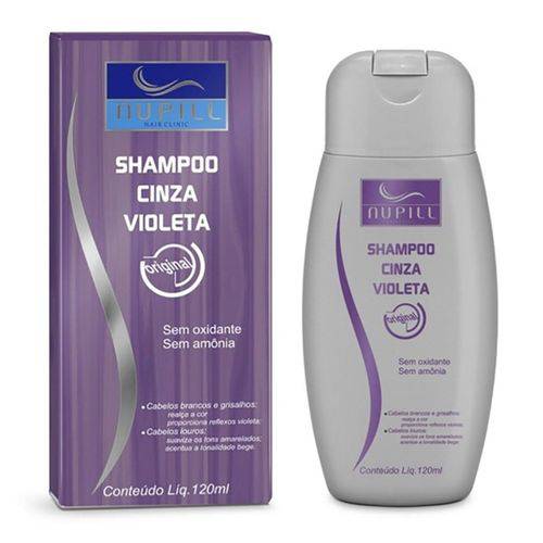 Shampoo Nupill Cinza Violeta - 120ml