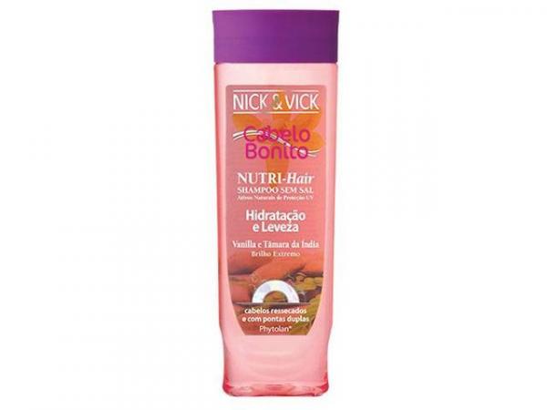 Shampoo Nutri-Hair Hidratação e Leveza 300ml - Nick Vick