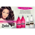 Shampoo Nutritive Frutas Vermelhas 2,5L - Detra Hair - Nutre os fios - cor rosa