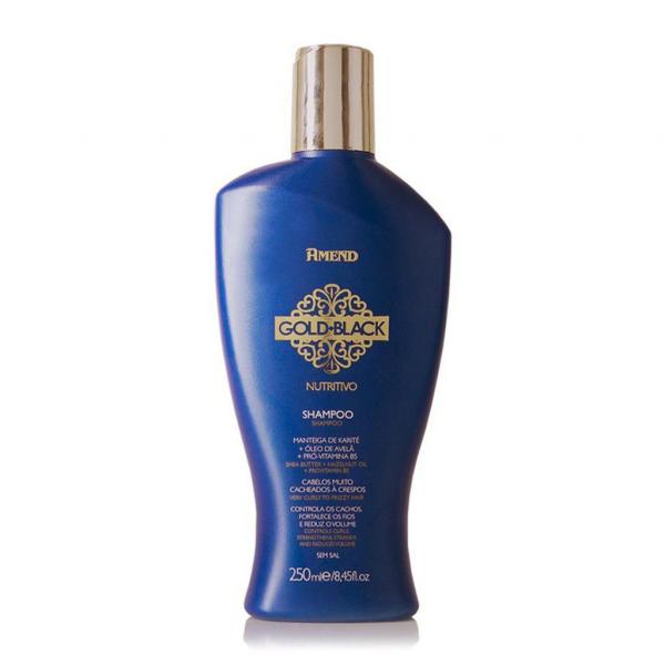 Shampoo Nutritivo Gold Black Amend 250ml