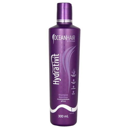 Shampoo Nutritivo Hydrativit Homecare 300Ml - Ocean Hair