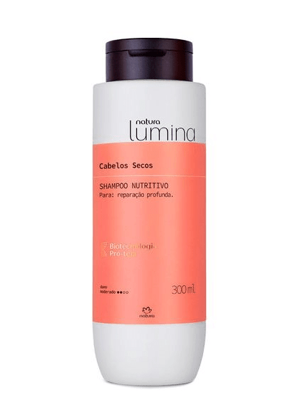 Shampoo Nutritivo para Cabelos Secos 300Ml [Lumina - Natura] (Refil)