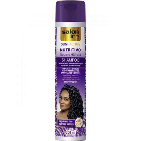 Shampoo Nutritivo S.o.s 300ml - Salon Line - Salonline