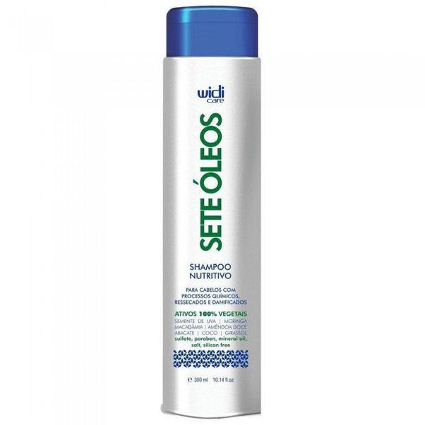 Shampoo Nutritivo Sete Óleos - Widi Care - 300ml