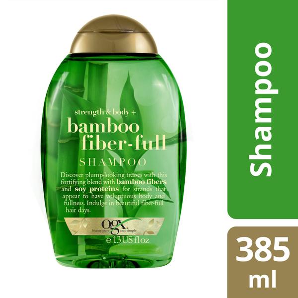Shampoo Ogx Bamboo Fiber Full - 385ml