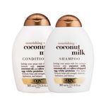 Shampoo OGX Coconut Milk 385ml e Condicionador OGX Coconut Milk 385ml