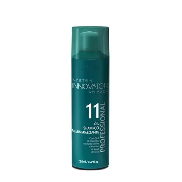 Shampoo Oil Remineralizante N11 Innovator Itallian 250ml - Itallian Hairtech