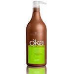 Shampoo Oka Macadâmia Cliente 1l - Limpeza Para Cabelos Cacheados