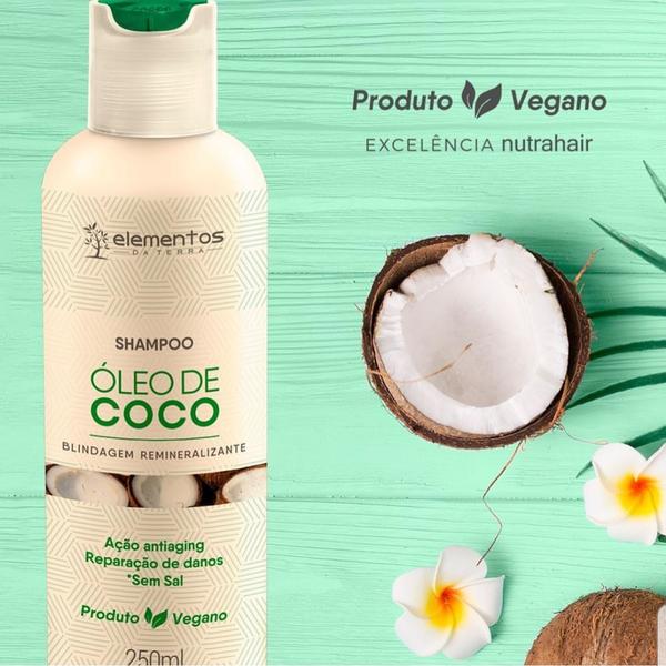 Shampoo Óleo de Coco - Elementos da Terra