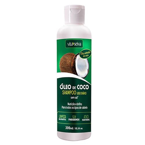 Shampoo Óleo de Coco Vita Seiva 300ml