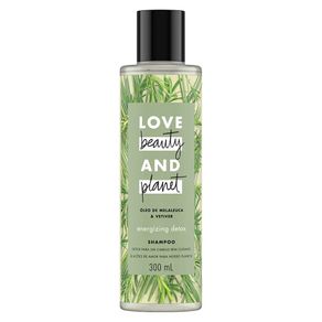 Shampoo Óleo de Melaleuca & Vetiver Love Beauty & Planet 300ml