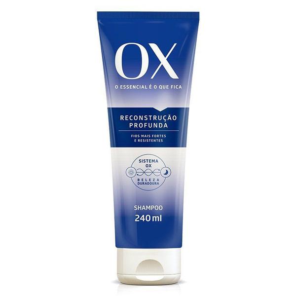 Shampoo Ox Reconstrução Profunda 240ml - o X