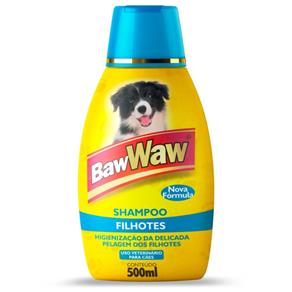 Shampoo P/ Filhotes 500ml - Baw Waw