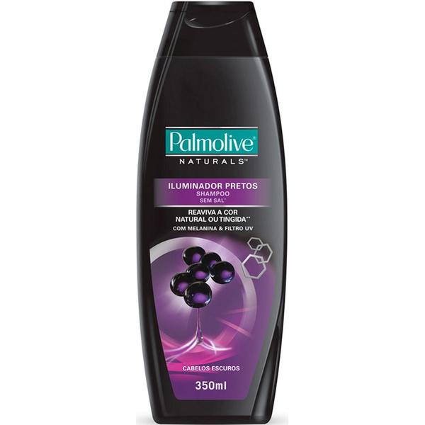 Shampoo Palmolive Naturals Iluminador Pretos 350 Ml