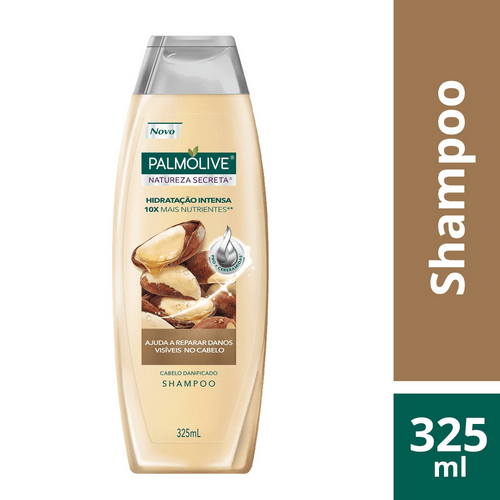 Shampoo Palmolive Natureza Secreta Castanha 325ml SH PALMOLIVE N-SECRETA 325ML-FR CASTANHA