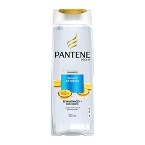 Shampoo Pantene Brilho Extremo - 400ml - 200ml