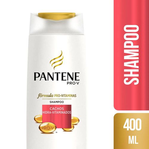 Shampoo Pantene Cachos Hidra-Vitaminados 400ml Shampoo Pantene Cachos Definidos 400ml