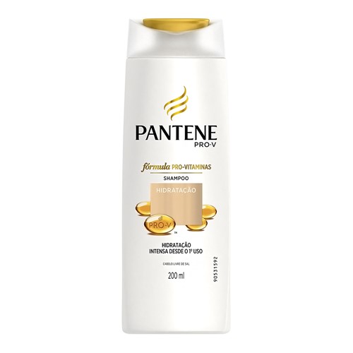 Shampoo Pantene Hidratação com 200ml
