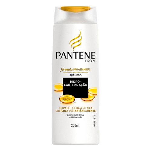 Shampoo Pantene Hidro-Cauterização com 200ml