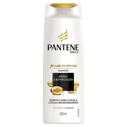 Shampoo Pantene Hidro-Cauterização Sem Sal 400Ml