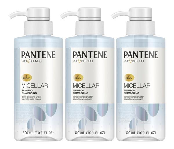 Shampoo Pantene Pro-v Blends Micellar 300 Ml - Combo 3 Unid