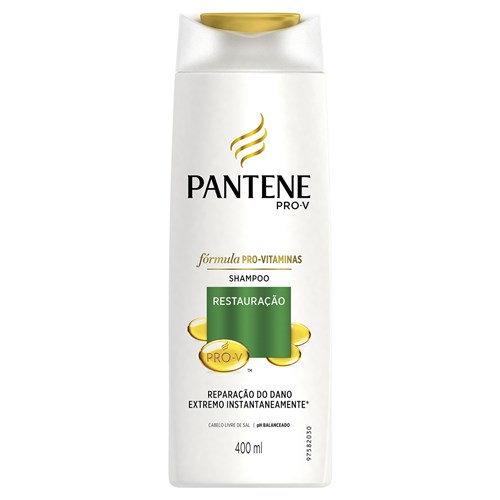 Shampoo Pantene Restauração Sem Sal 400Ml