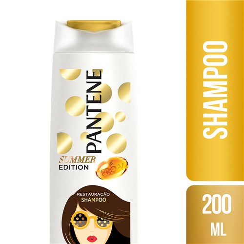 Shampoo Pantene Summer Edition Restauração com 200ml