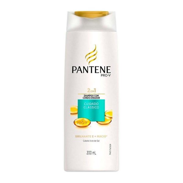 Shampoo Pantene 2x1 Cuidado Clássico 200ml